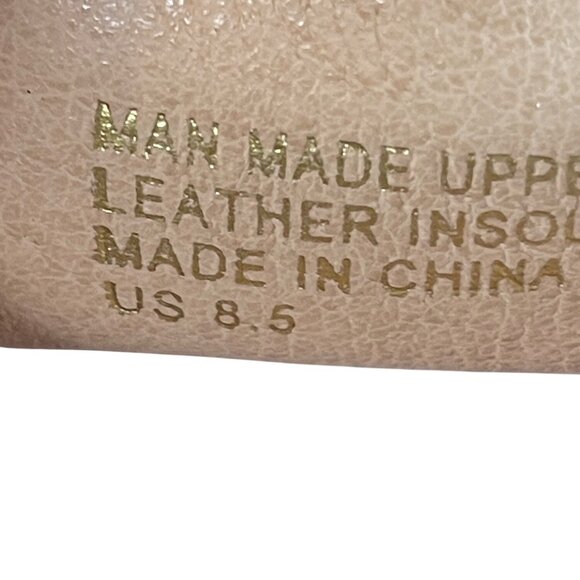 Mi.Im Milo Women's Perforated Low Top Sneakers Beige Size 8.5 - Picture 10 of 13